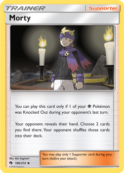 Morty 186/214 UNCOMMON