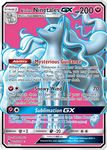 Alolan Ninetails GX 205/214 GX FULL ART RARE FOIL
