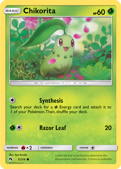 Chikorita 5/214 COMMON