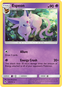 Espeon 89/214 RARE