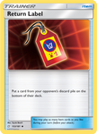 pokemon cards return label 