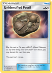 pokemon cards unidentified fossil 