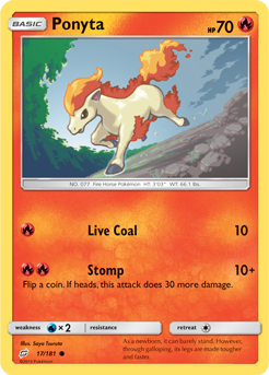 Ponyta 17/181 COMMON