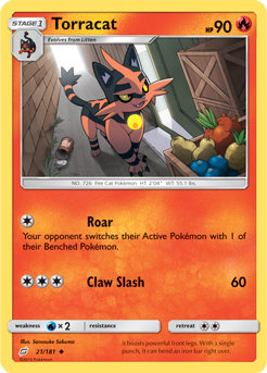 Torracat 21/181 UNCOMMON