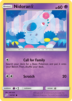 Nidoran♀ 54/181 COMMON