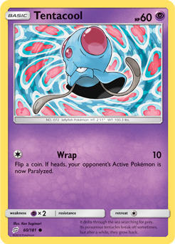 Tentacool 60/181 COMMON