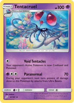 Tentacruel 61/181 UNCOMMON