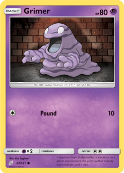Grimer 62/181 COMMON