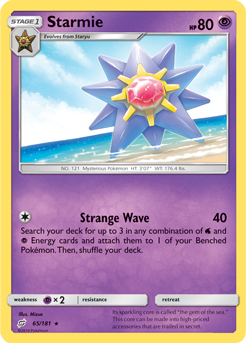 Starmie 65/181 RARE