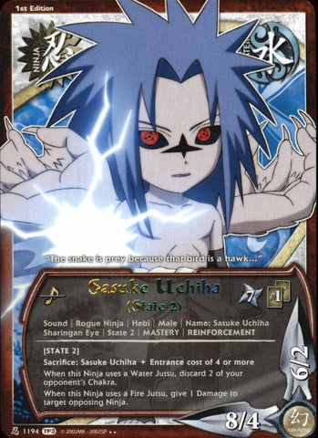 Sasuke Uchiha (State 2) 1194 RARE