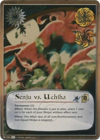 Senju Vs Uchiha 752 Super Rare