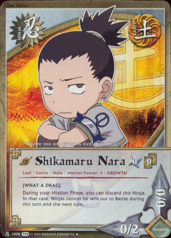 Shikamaru Nara 1008 UNCOMMON