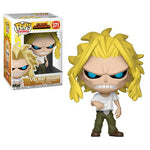 My Hero Academia All Might Weakened Funko Pops 