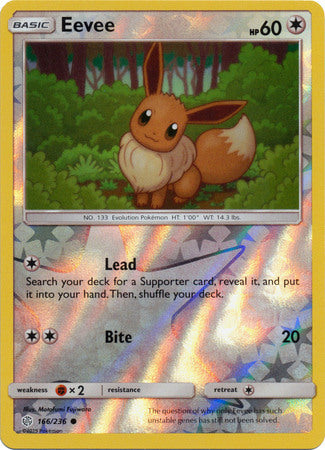 Eevee 166/236 REVERSE HOLO COMMON