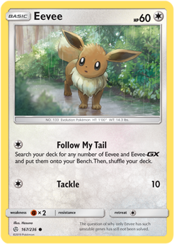 Eevee 167/236 COMMON