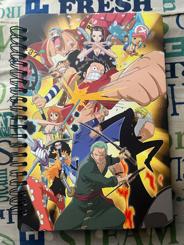 one piece anime journal 