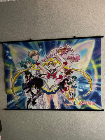 Sailor Moon Group 2 Wall Scroll