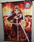 Demon Slayer Rengoku Wall Scroll