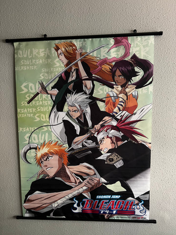 Bleach Soul Reaper Wall Scroll