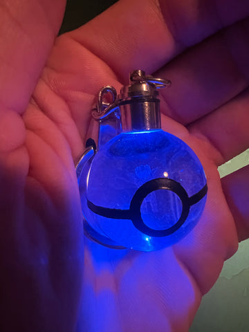 Pokemon vulpix LED Light Up Keychain