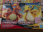 POKEMON CHARIZARD & DRAGONIET MODEL KIT SET