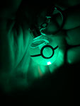 pokemon mew light ip keychain 