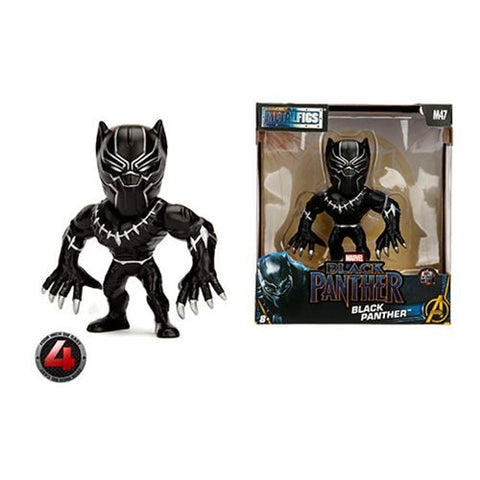 Black Panther Metals 4-Inch Die-Cast Metal Action Figure
