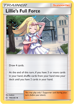 Lillie's Full Force 196/236 UNCOMMON