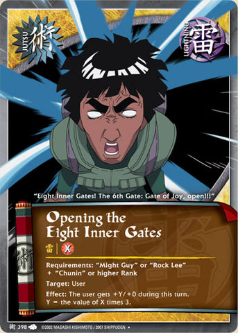 Opening the Eight Inner Gates 398 UNCOMMON