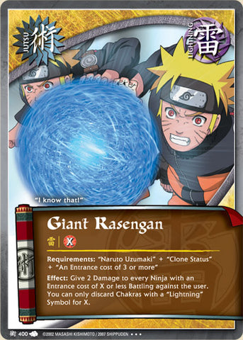 Giant Rasengan 400 SUPER RARE
