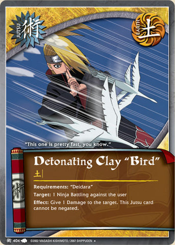 Copy of Detonating Clay "Bird" 404 UNCOMMON