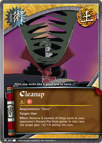Cleanup 407 UNCOMMON