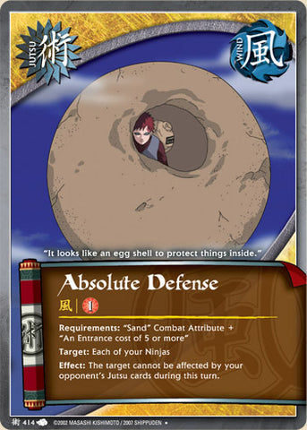 Absolute Defense 414 UNCOMMON