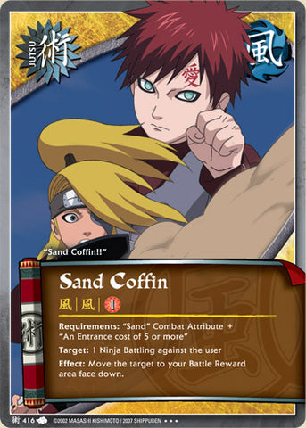 Sand Coffin 416 SUPER RARE