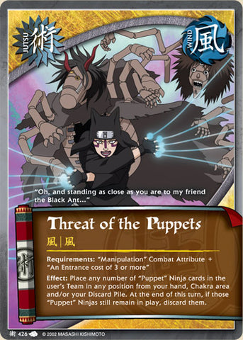 Threat Of the Puppets 426 COMMON