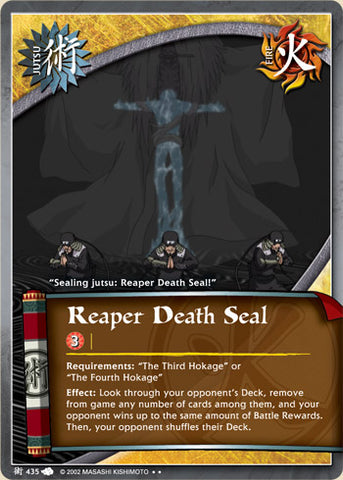 Reaper Death Seal 435 RARE