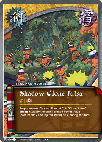 Shadow Clone Jutsu 436 RARE