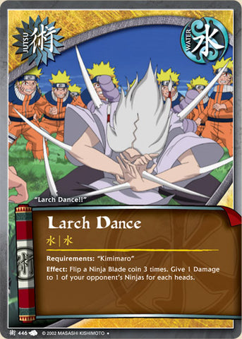 Nauruto cards larch dance 