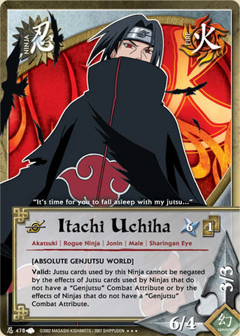 Itachi Uchiha 478 SUPER RARE