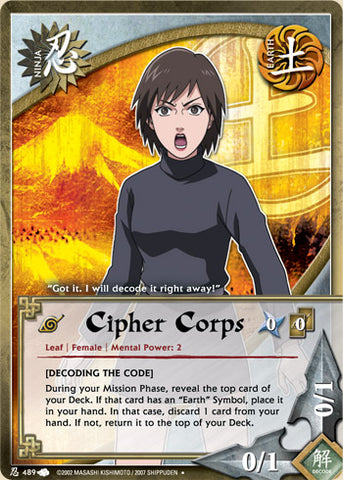 Cipher Corps 489 UNCOMMON