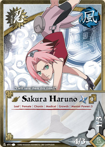 Tenzo - N-842 - Uncommon - Unlimited Edition - Naruto CCG Singles » Will of  Fire - Goat Card Shop