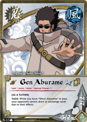 Gen Aburame 517 RARE