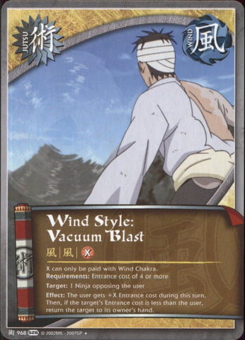Wind Style: Vacuum Blast 968 UNCOMMON