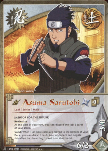 Asuma Sarutobi 1498 RARE