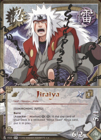 Naruto cards Jiraiya 