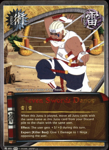 Seven Sword Dance 850 RARE