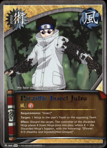 Parasitic Inscet Jutsu 859 RARE