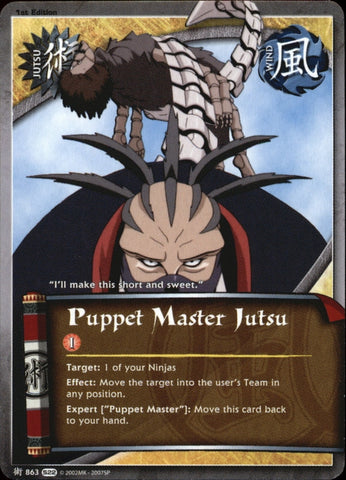 Puppet Master Jutsu 862 COMMON