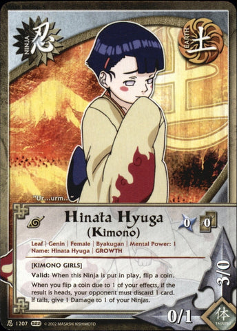 Hinata Hyuga (Kimono) 1207 UNCOMMON