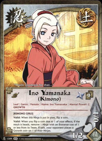 Ino Yamanaka (Kimono) 1209 UNCOMMON